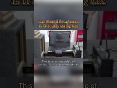 Warmteblokkerende akoestische geluidsisolatie mat waterdicht schimmelbestendige geluidsabsorberende pads