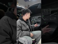 2.5mm vierkante, in reliëf gemaakte trillingsdempende pad voor auto's / Geluids- en warmte-isolatie voor auto's / Ca