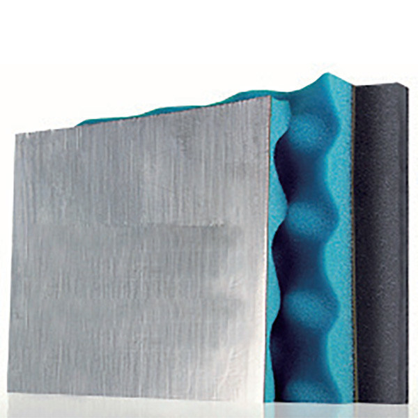 Aluminum Foil Rubber Home Sound Insulation Composite Soundproofing Wrap For Pipes