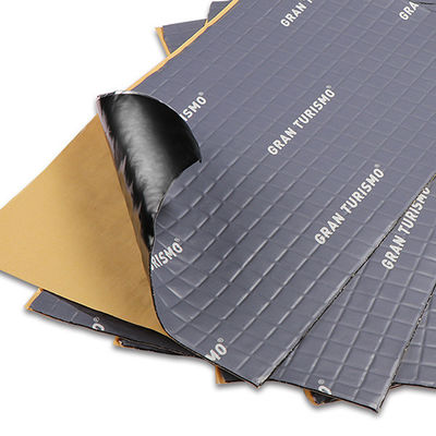Goede prijs 2 mm demping pad / vierkant reliëf patroon / stilte / Automotive geluids- en warmte-isolatie online