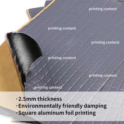 Goede prijs 2.5mm milieuvriendelijke trillingsdemping pad / auto geluidsdemping mat online