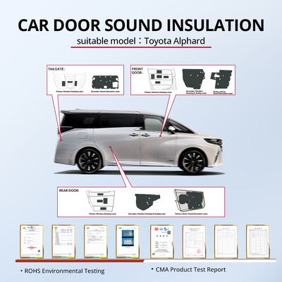 Goede prijs Toyota Alphard autodeur geluidsisolatiekit / Voertuigaudiofabriek / direct-fit / plug-and-play-luidsprekers / Op maat gemaakte oplossing voor geluidsisolatie online